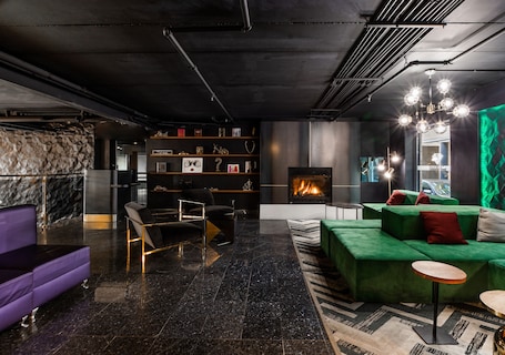 Lobby sitting area. Lelux Hotel