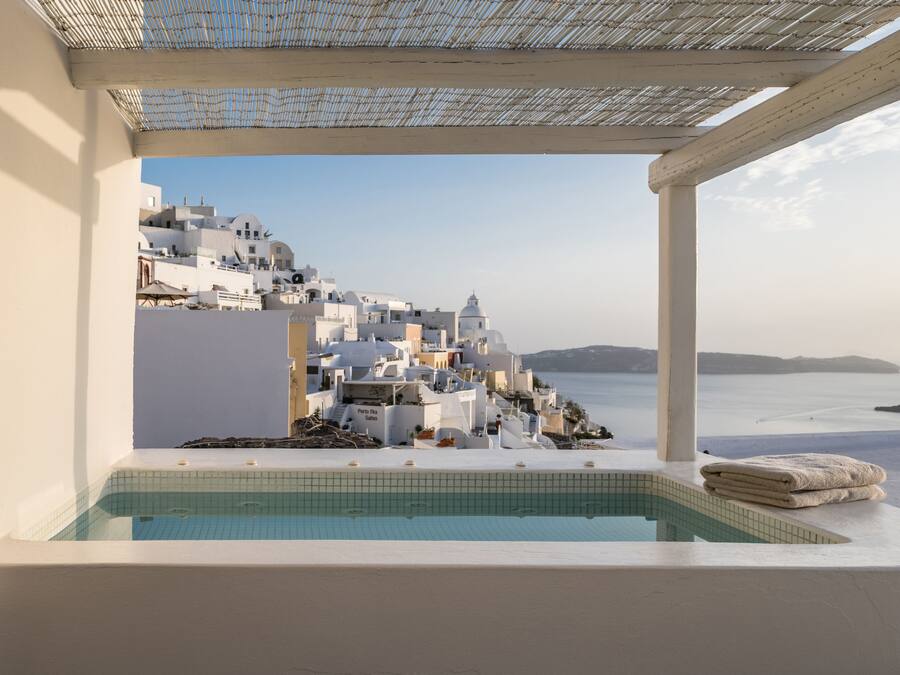 Suite Exclusive, 2 chambres, baignoire à jets | Vue depuis le balcon