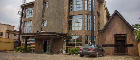 Fassade der Unterkunft