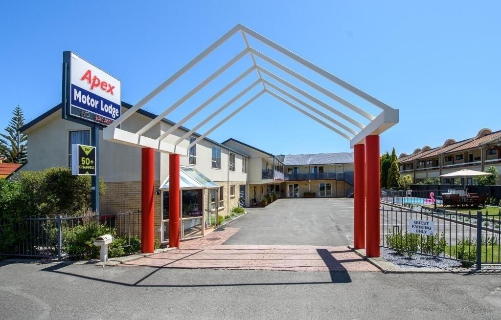 Majoituspaikan julkisivu