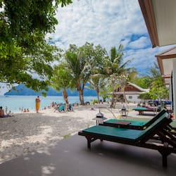 Beachfront Villa Indoor Shower | View from room