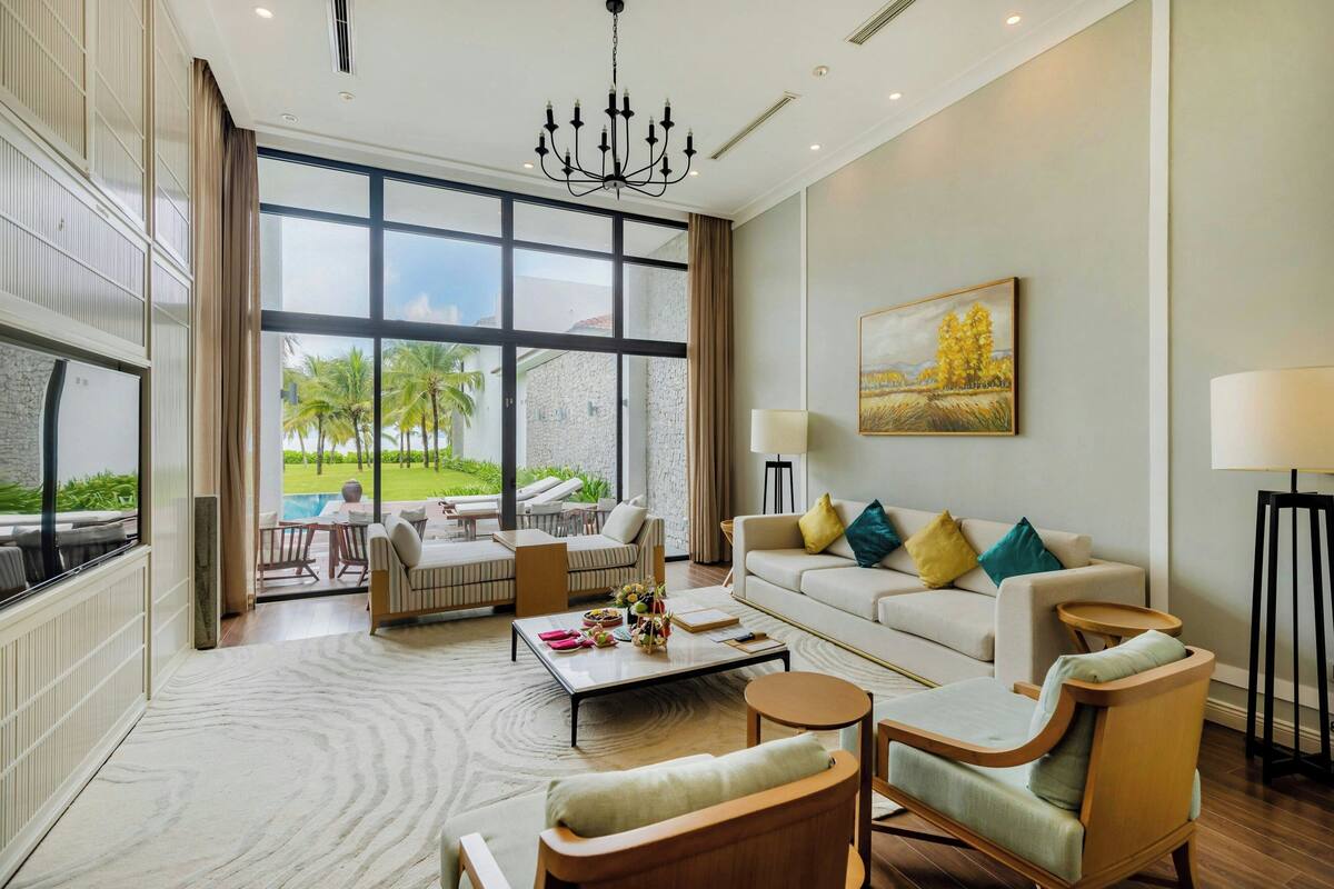 55-inch LCD TV with cable channels, TV