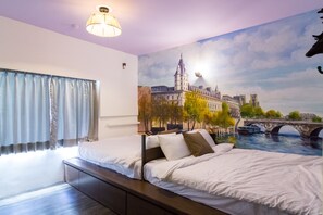 Basic fyrbäddsrum - 1 sovrum | Gratis wi-fi och sängkläder