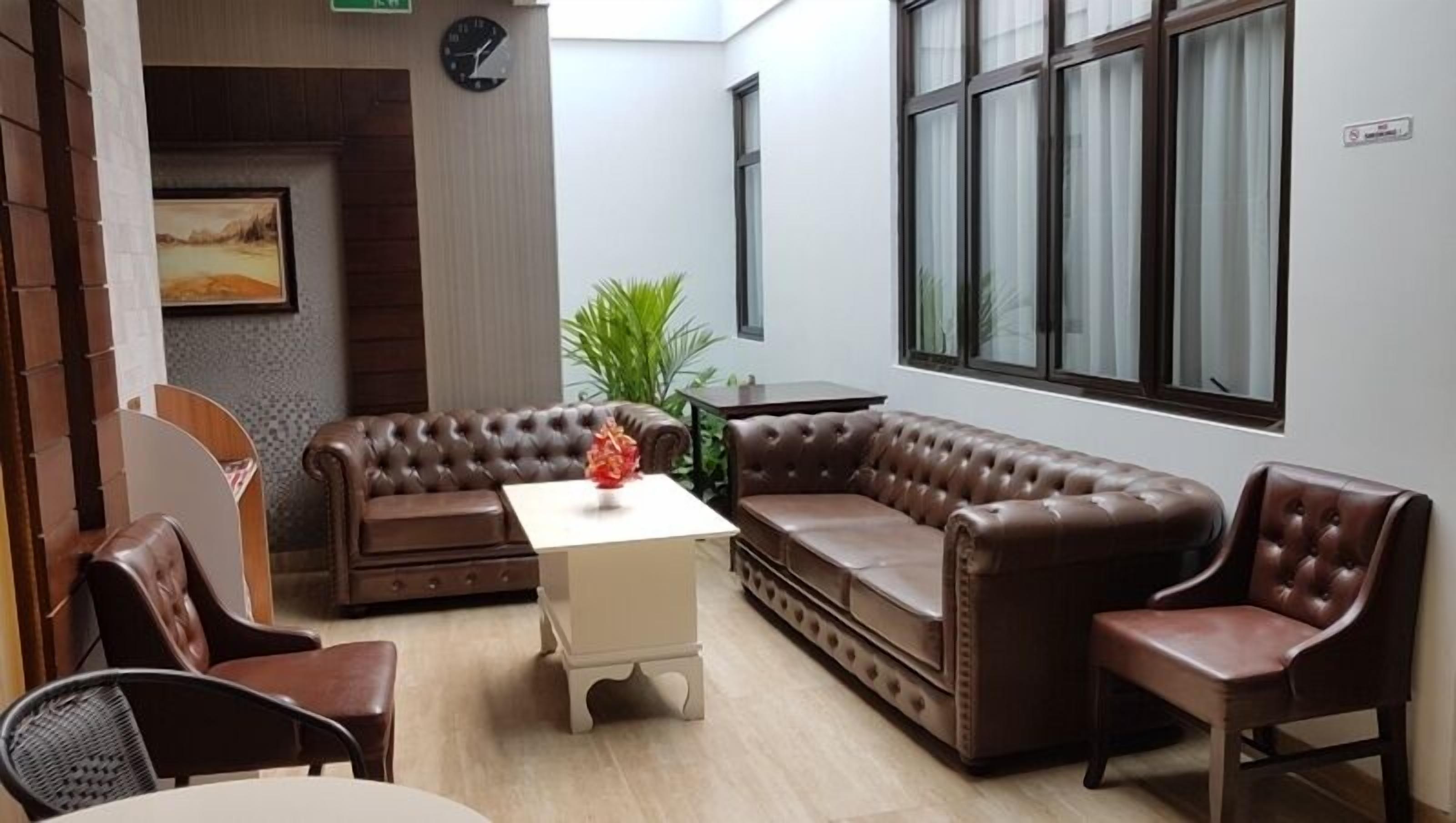 Lobby sitting area
