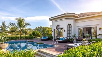 Villa, 4 Bedrooms, Private Pool, Ocean View | Terrace/patio