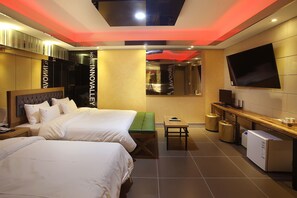 트윈룸 | 고급 침구, 무료 WiFi