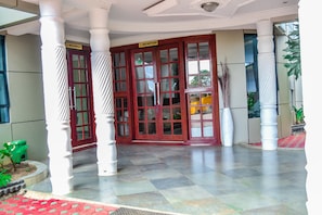 Entrada de la propiedad