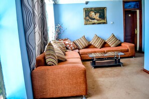 Sala de estar en el lobby