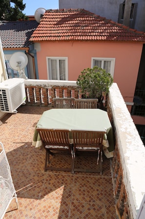 Design Double Room, 1 Double Bed, Terrace (Blue) | Terrace/patio