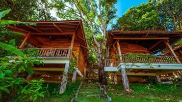 トラディショナル バンガロー ビーチフロント | 部屋からの景観