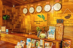 Check-in/check-out kiosk