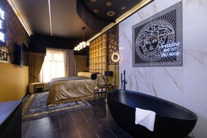 In-room safe, blackout curtains, soundproofing, iron/ironing board