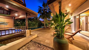 3 Bedrooms Private Pool Villa | Terrace/patio