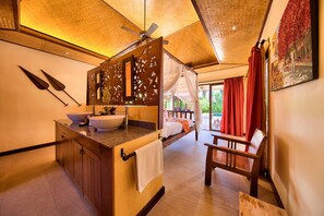 3 Bedrooms Private Pool Villa | Bathroom sink - Baan Buaa - 3 Bedroom Beach Side Villa (Koh Samui)