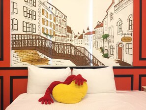 Economy Double Room, 1 Bedroom ( Over 2pax, additional cost applies) | Desk, blackout curtains, free WiFi, bed sheets