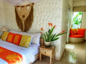 Villa, 2 Bedrooms, Private Pool | 2 bedrooms, premium bedding, in-room safe, desk - Villa Rustic Charm (Gili Trawangan)