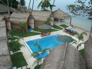 Alberca al aire libre 