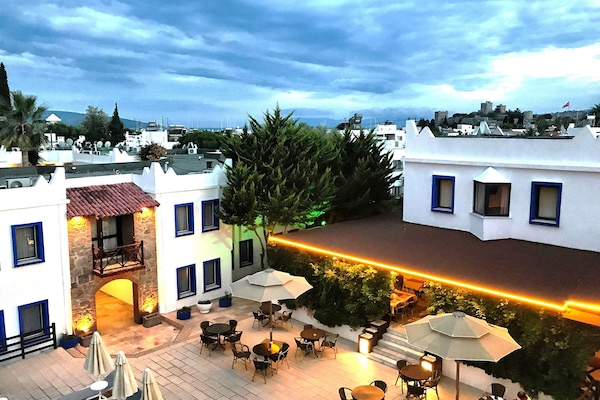 Udsigt fra overnatningsstedet