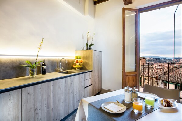 Coin petit déjeuner