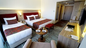 Standard Twin Room, 1 Double Bed | Minibar, in-room safe, desk, rollaway beds