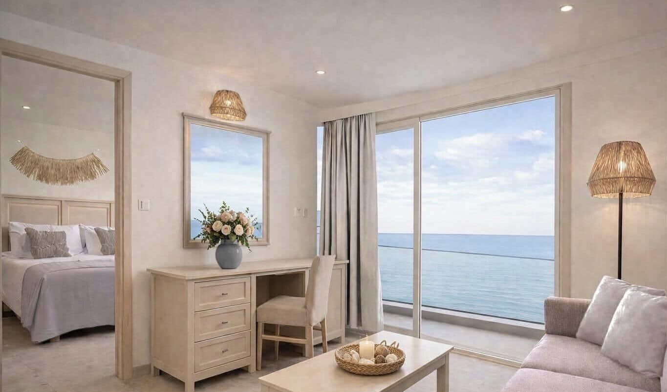 ミニバー、防音設備、ベビーベッド (無料)、WiFi (無料)