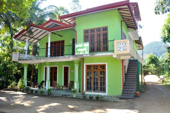 Voorkant van accommodatie