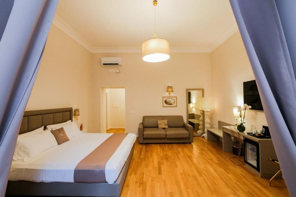 Biancheria da letto di alta qualità, minibar, una cassaforte in camera