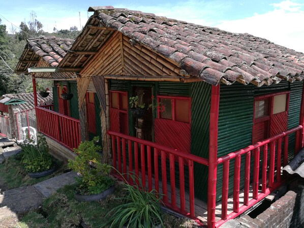 Balcony view - Cabañas Tipicas De Silvia (Silvia)