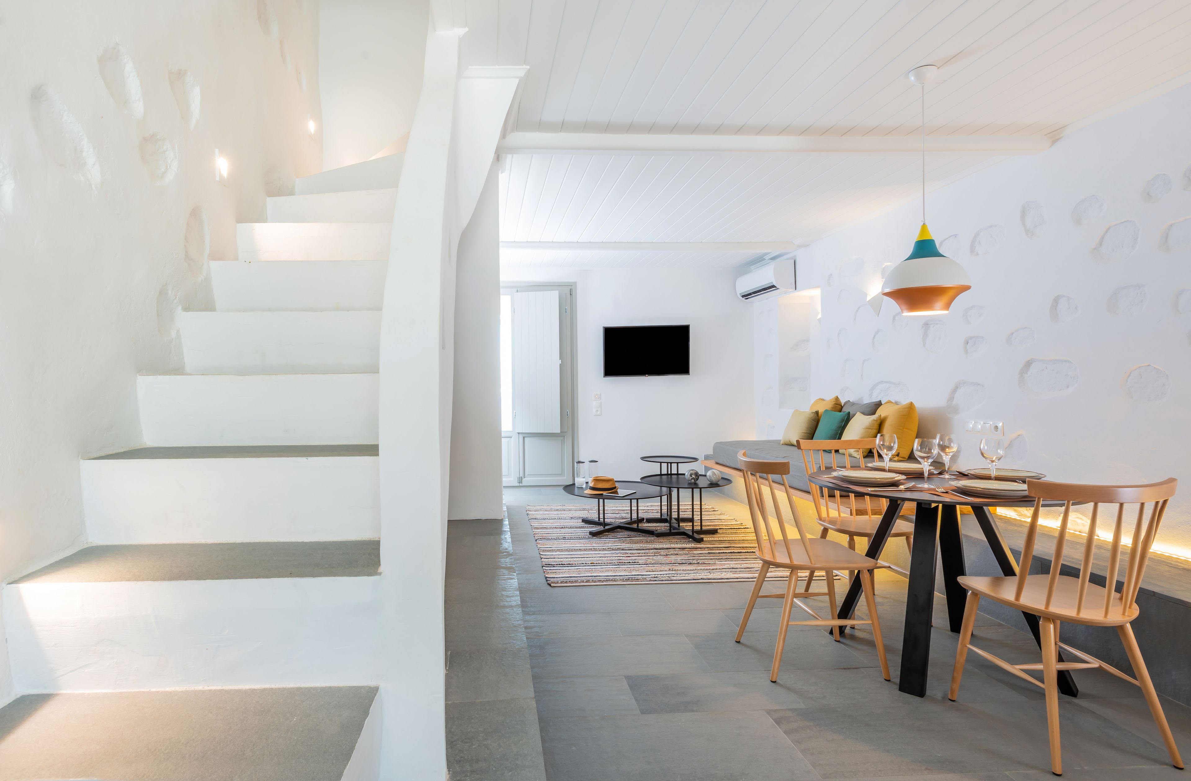 two-bedroom maisonette with private sharing pool (coastal dreambox, 4 pm check-in) | in-room safe, soundproofing, free wifi, bed sheets