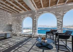 Two bedroom mini villa with private pool | View from room - Dreambox Mykonos Suites and Mini Villas (Mykonos)