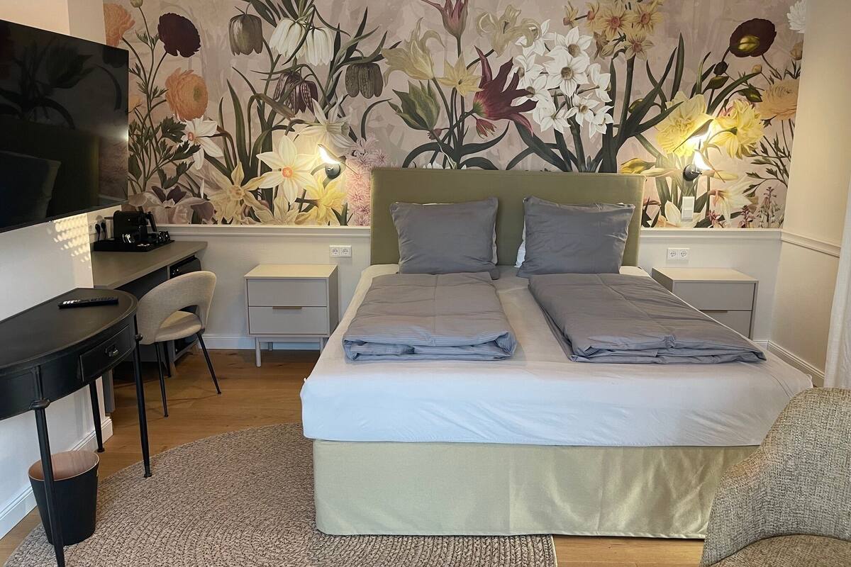 Deluxe-Doppelbettzimmer barrierefrei (Narzisse)