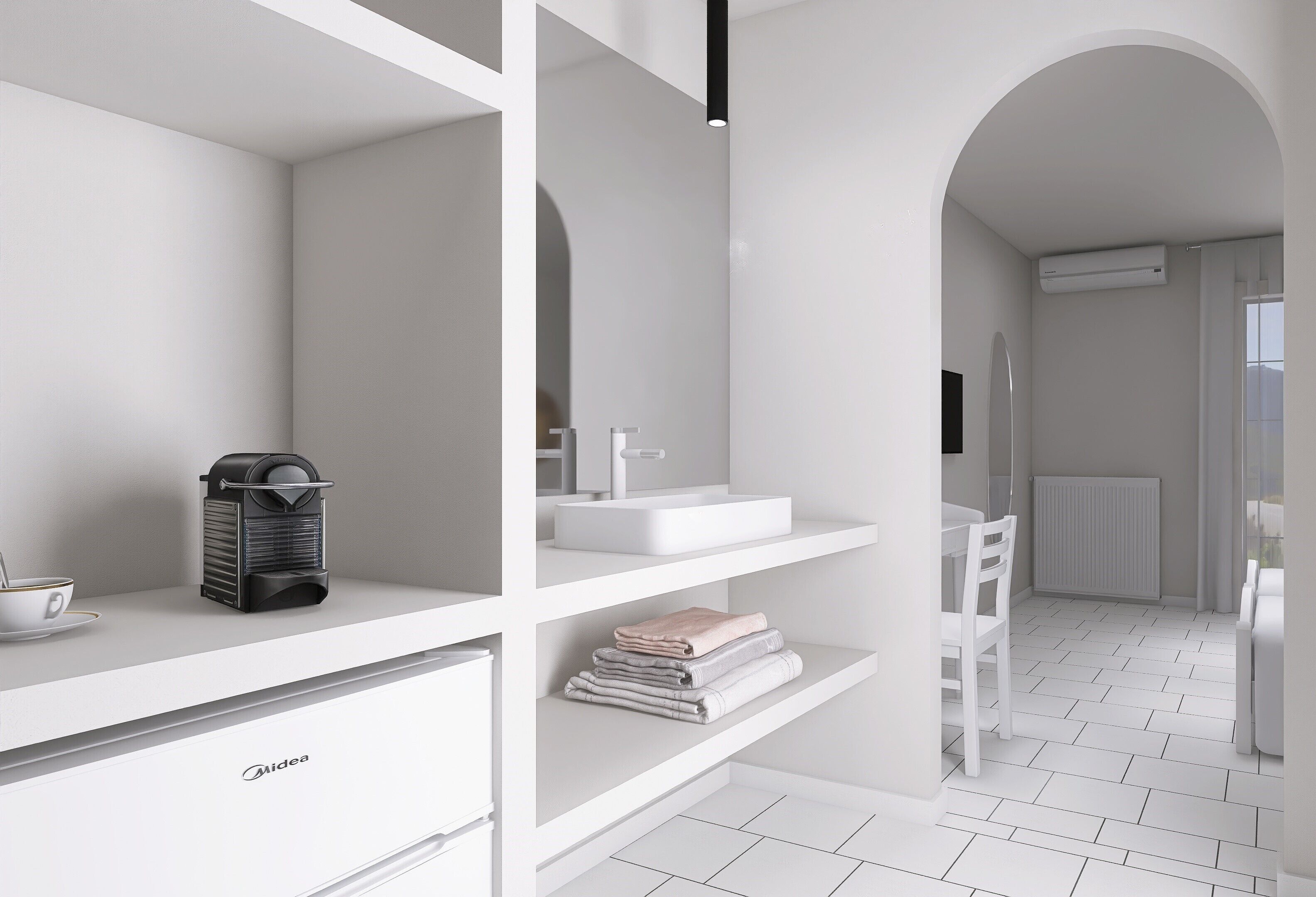 Coffres-forts dans les chambres, bureau, chambres insonorisées