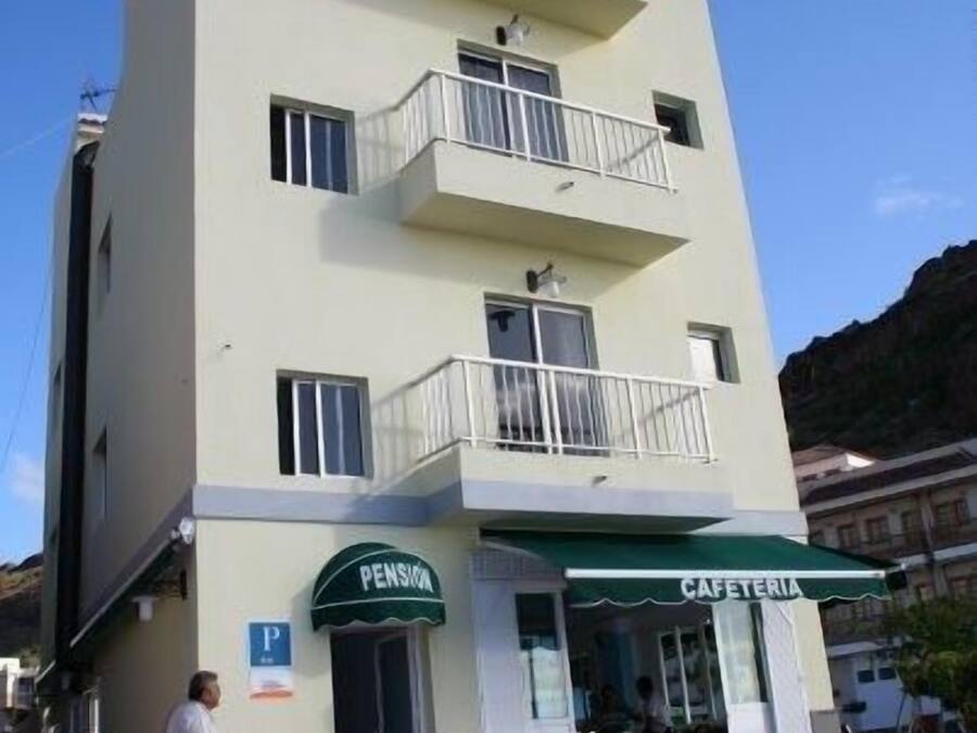 Façade de l’hébergement
