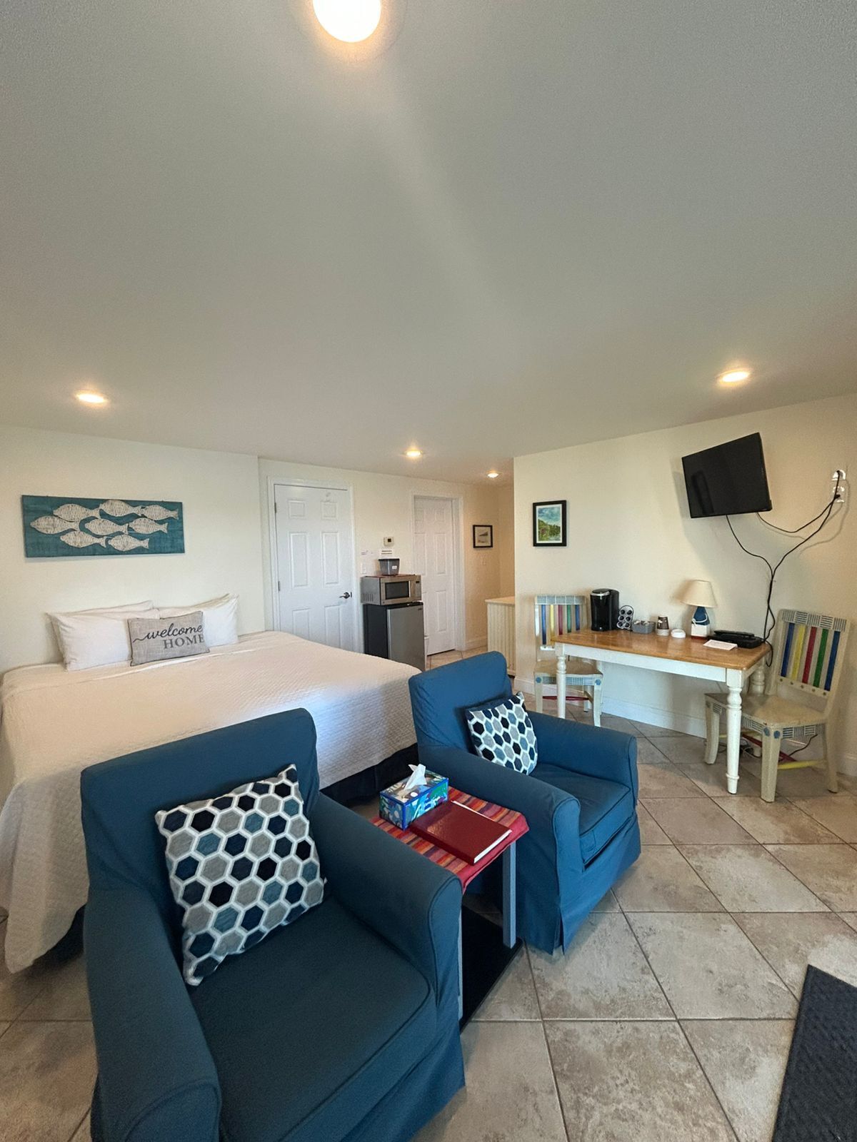 Lydisolert, strykejern/-brett, wi-fi (inkludert) og sengetøy