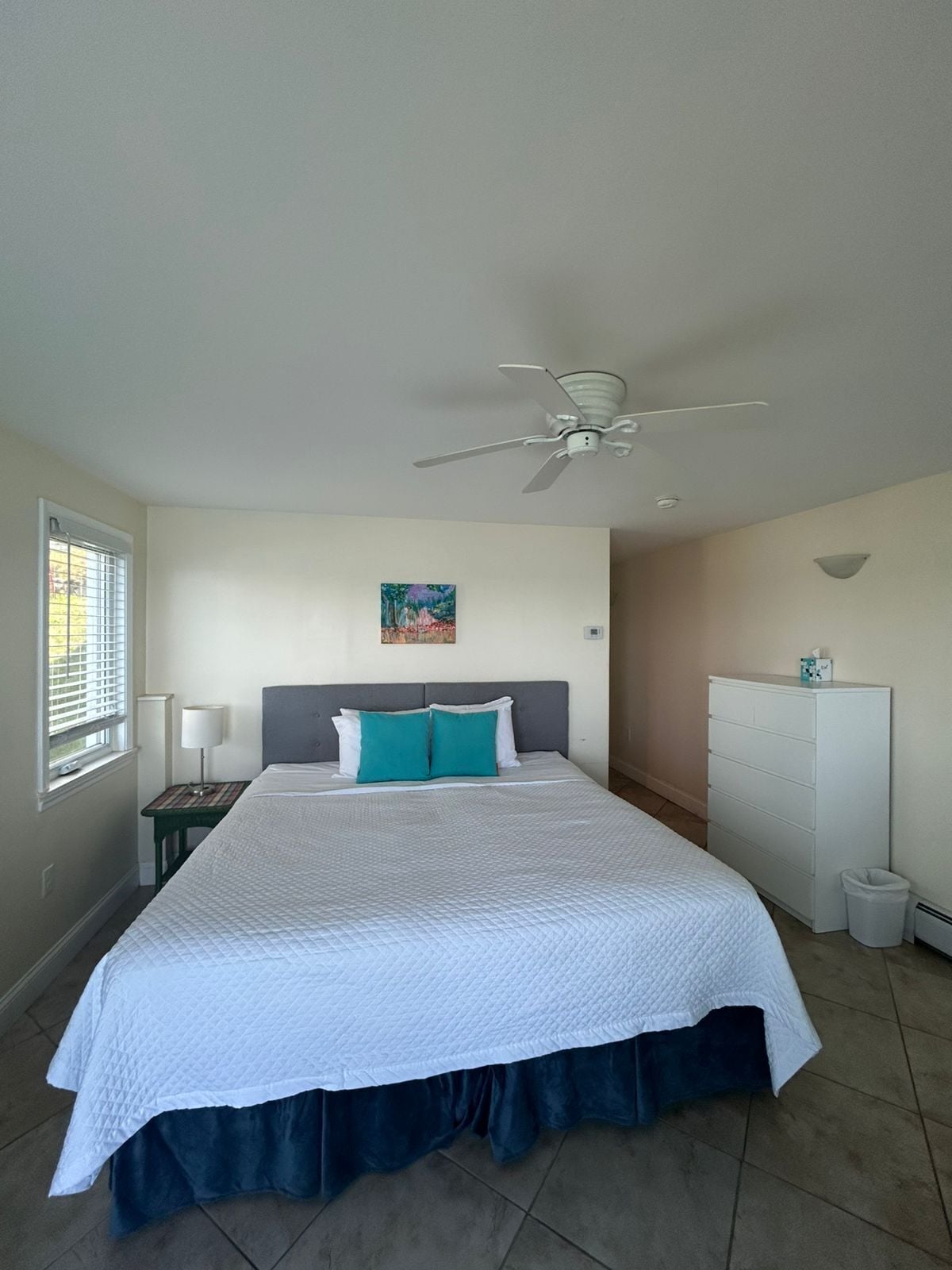 Rom – basic, 1 kingsize-seng, balkong, havutsikt | Lydisolert, strykejern/-brett, wi-fi (inkludert) og sengetøy