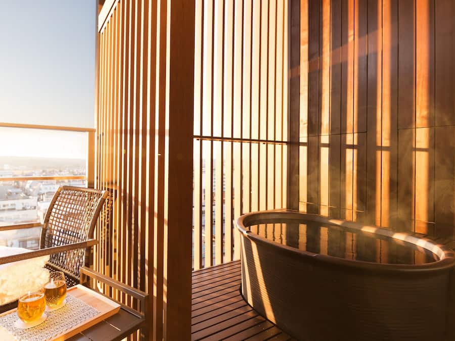 Quarto tradicional (Japanese-style Outdoor Bath RA3) | Terraço/pátio