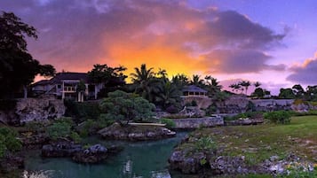 Front of property - evening/night