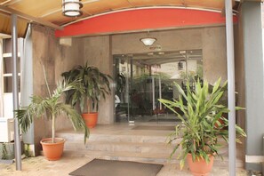 Entrada de la propiedad