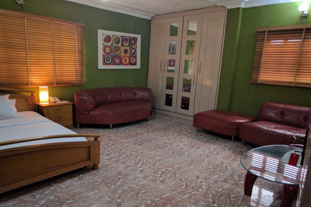 Een kluis op de kamer