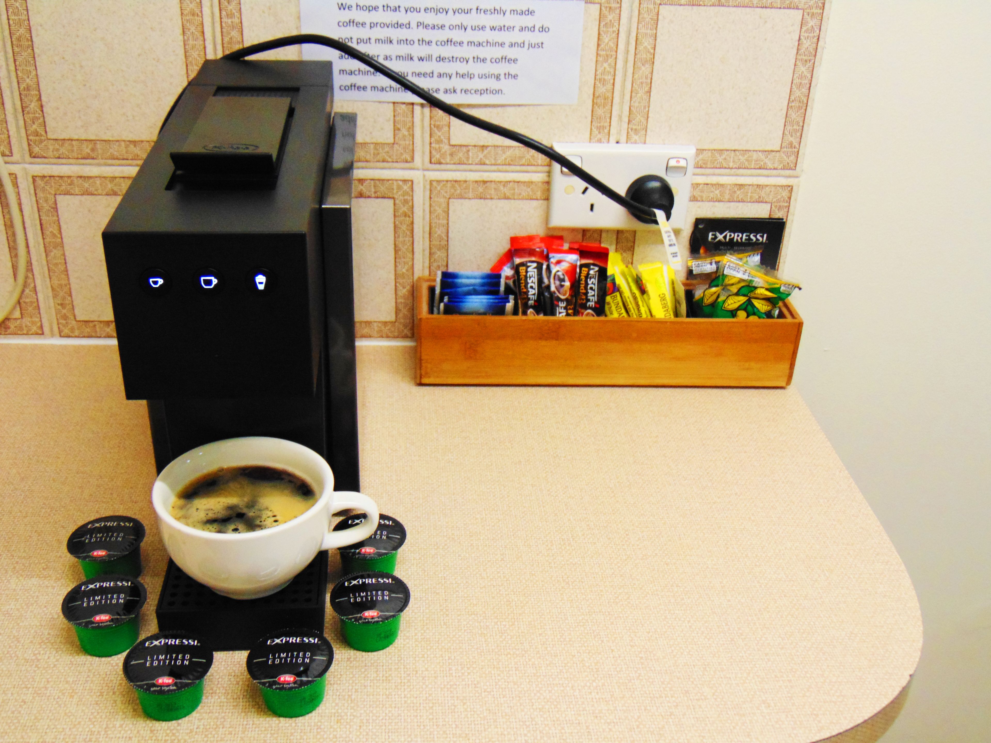 coffee and/or coffee maker