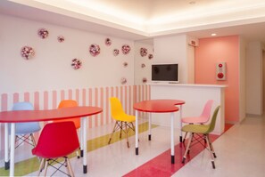 Sala de estar en el lobby