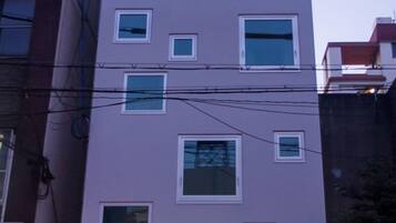 Front of property - evening/night