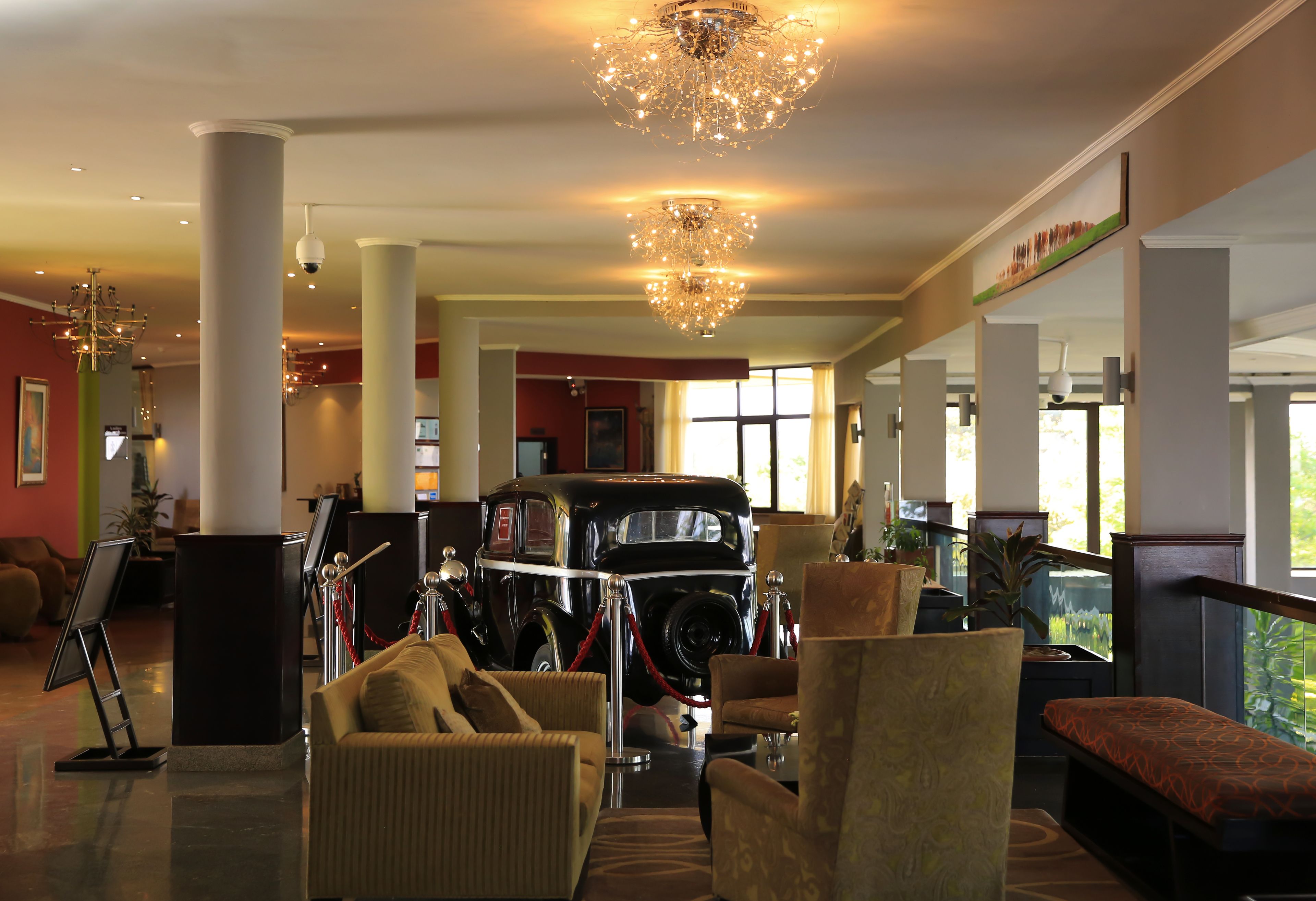 Sitzecke in der Lobby