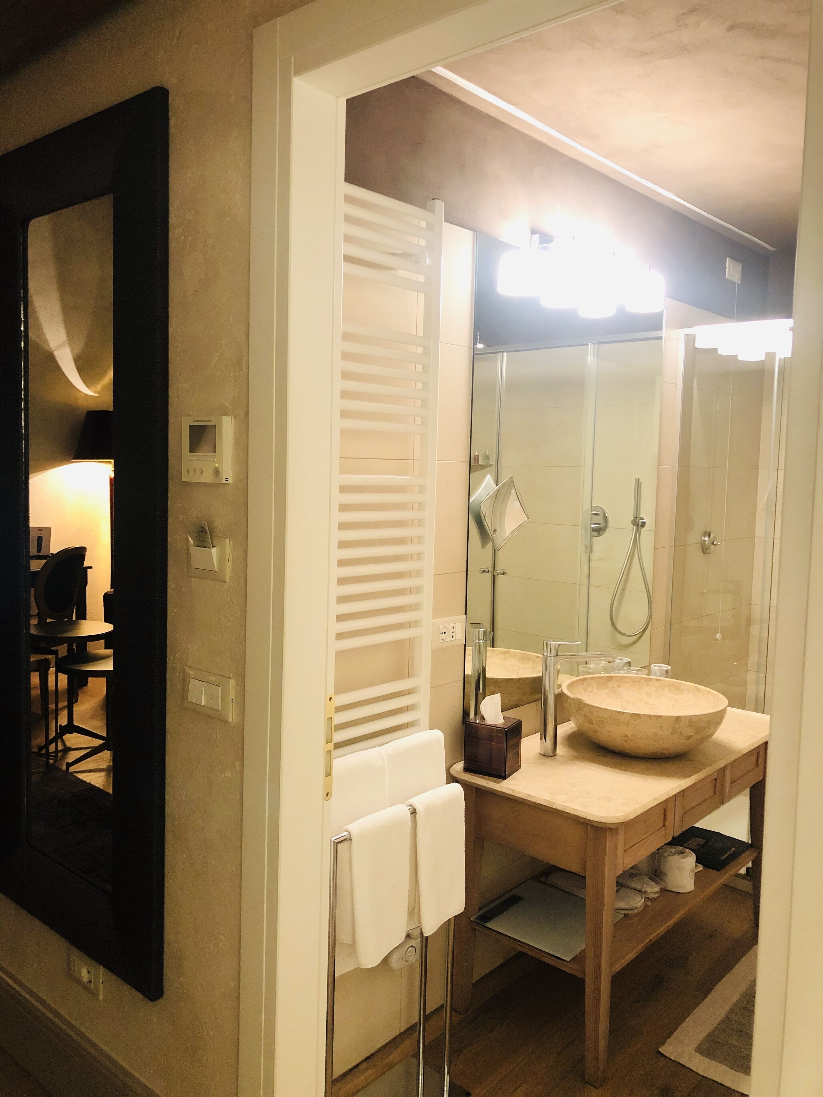 classic double room single use, 1 double bed | bathroom | shower, rainfall showerhead, free toiletries, hair dryer