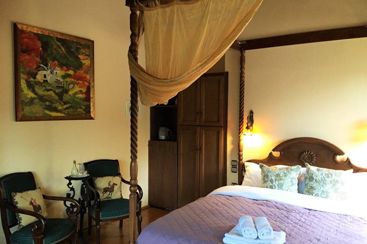 Deluxe Double Room, 1 Bedroom, Bathtub, Mountain View | Individually decorated, individually furnished, rollaway beds