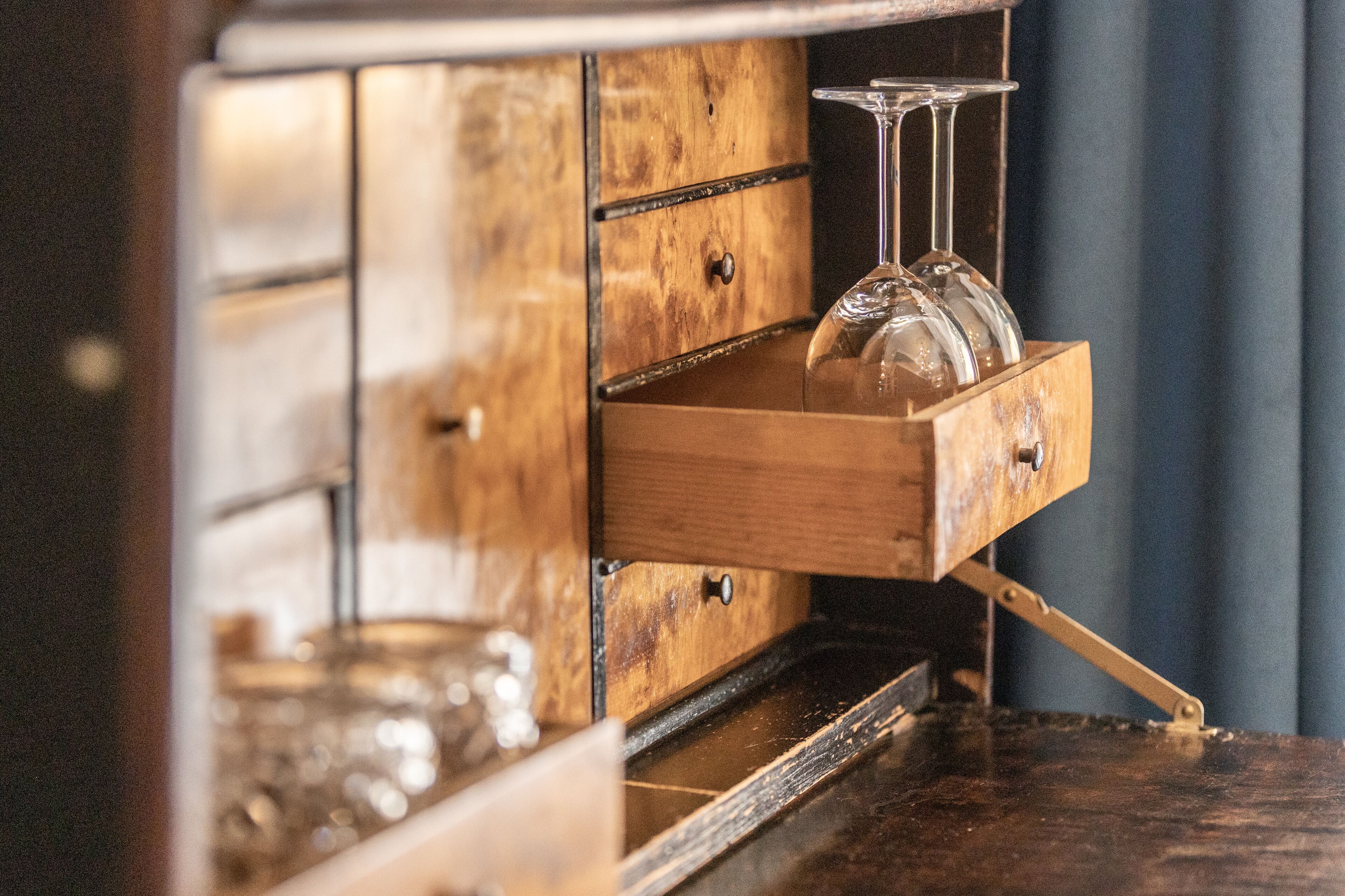 double room (midnight blue) | 1 bedroom, premium bedding, individually decorated