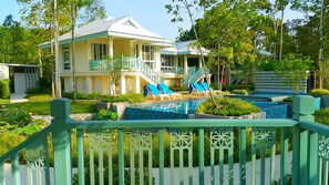 Villa | Blick vom Balkon