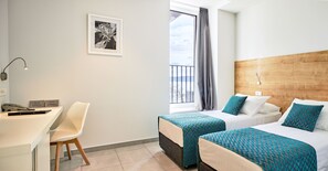 Standard Double, Sea View | Literie hypoallergénique, bureau, rideaux d’obscurcissement