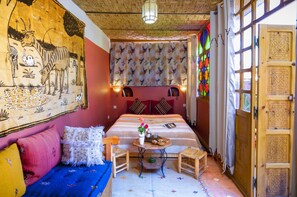 In-room safe, blackout curtains, iron/ironing board, free WiFi - Riad Dar Jdati (Marrakech)
