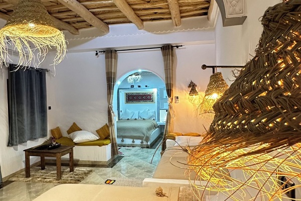 Suite Deluks, 1 kamar tidur, pemandangan gunung | Seprai Frette Italia, seprai premium, dan tempat tidur Select Comfort